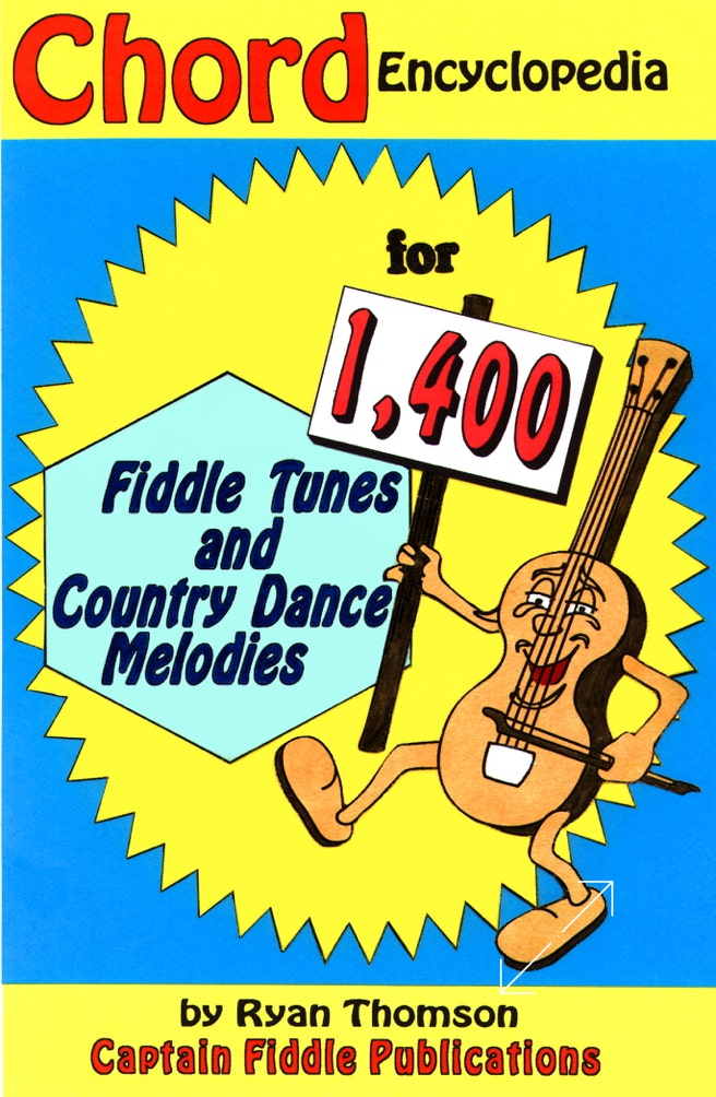 Chord Encyclopedia for 1400 Fiddle Tunes and Country Dance Melodies book front cover.