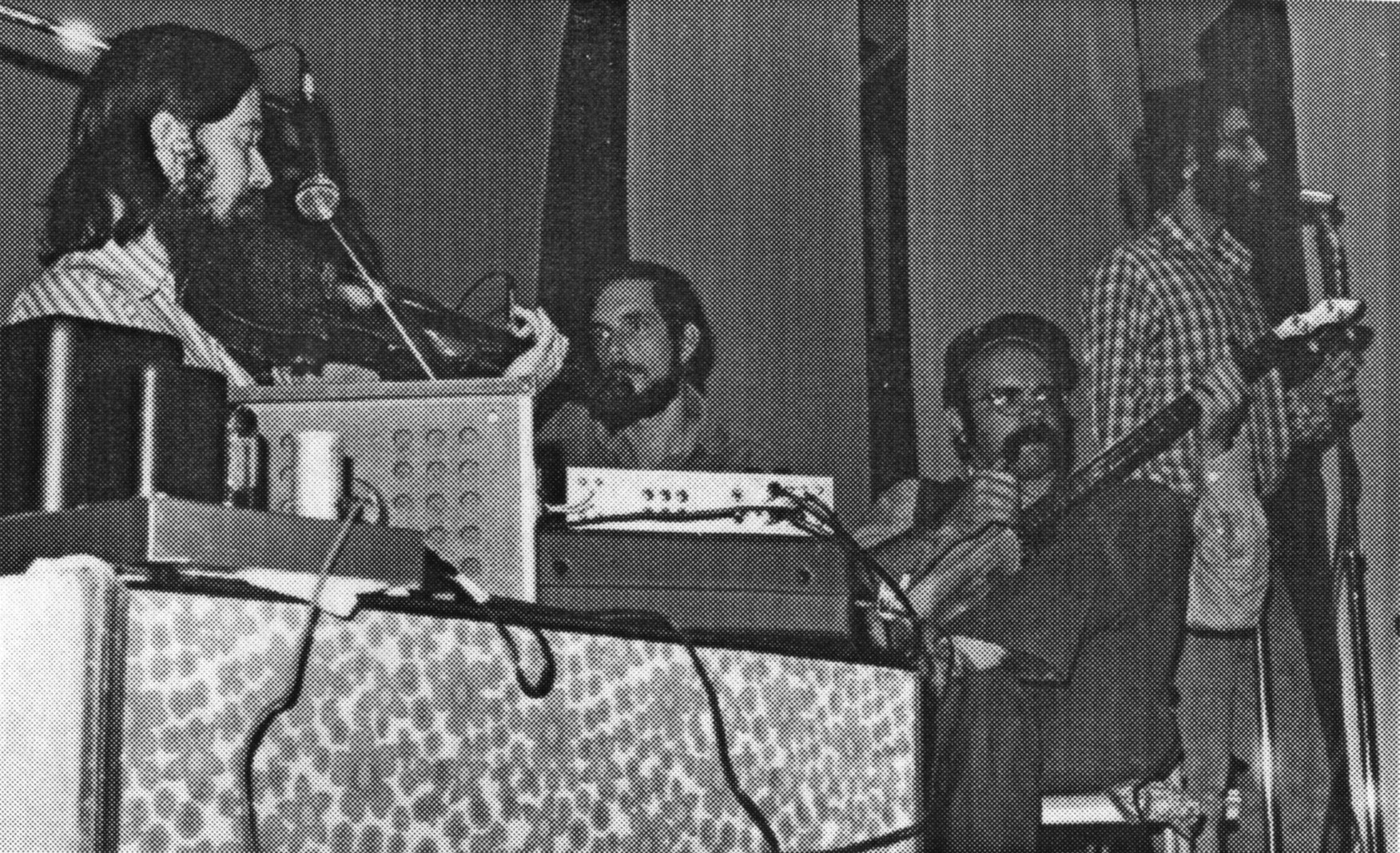 Last Chance String Band playing for a dance in the Newmarket Town Hall, New Hampshire