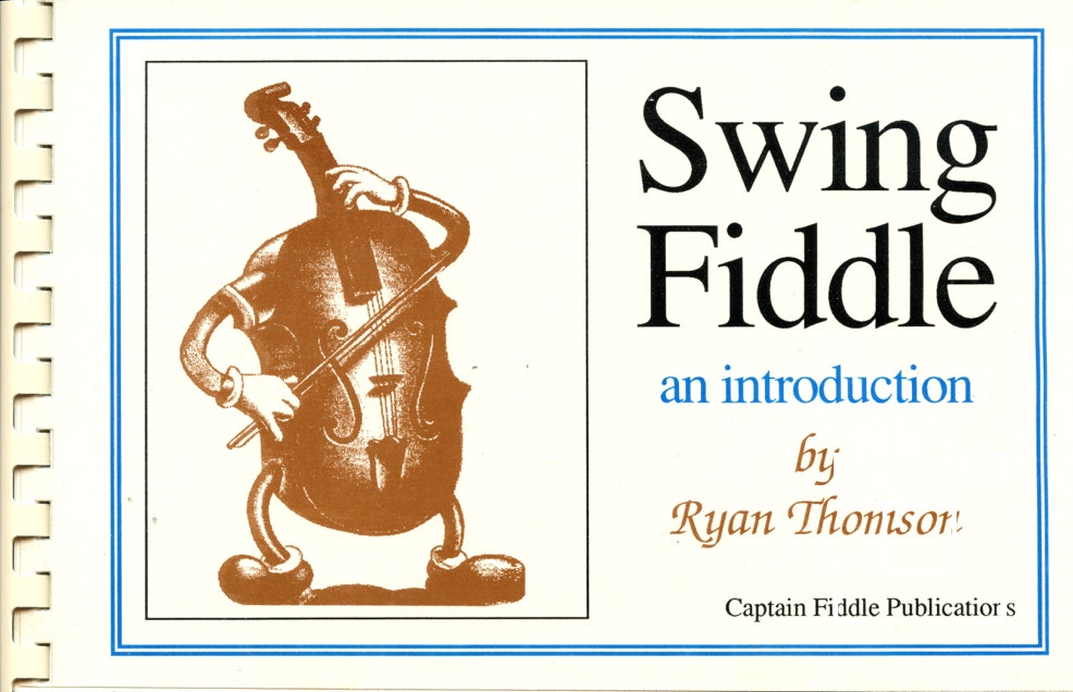 Swing Fiddle, an Introduction, by Ryan Thomson - book cover