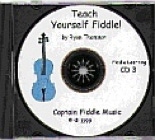 CD box cover for Ryan Thomson's Teach Yourself fiddle CD 3